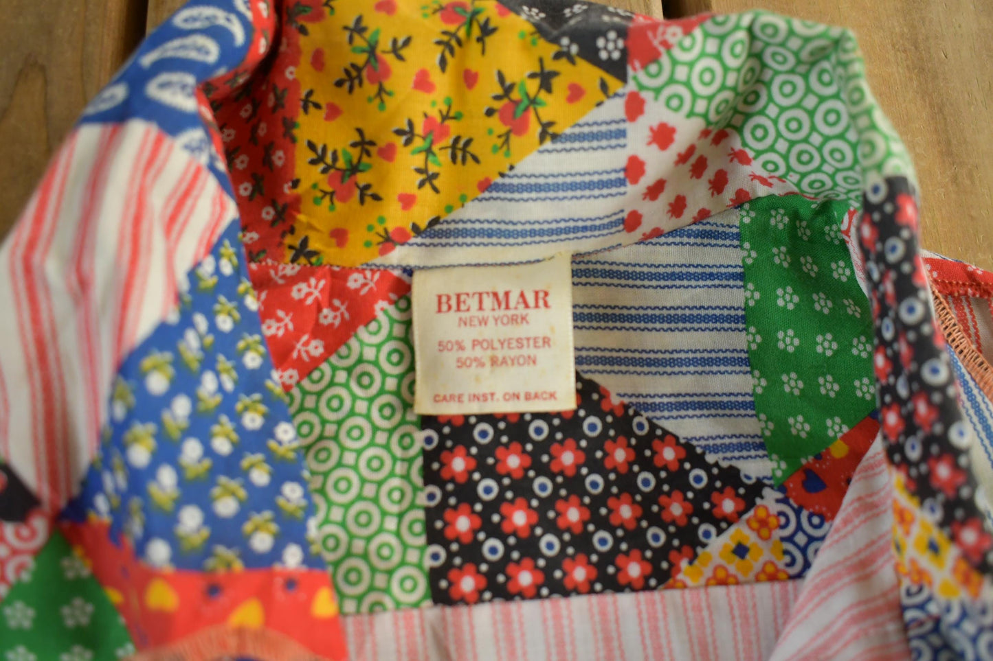 Vintage 1970s Striped Shirt Women's Medium from propervintagecanada