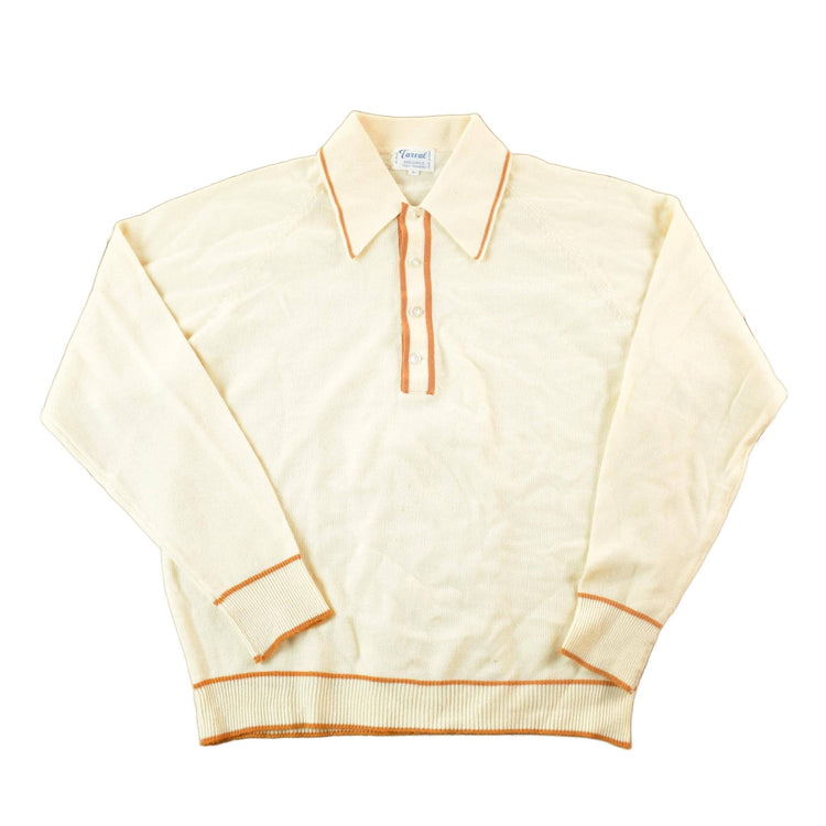Vintage 1970s Tarval Quarter Button Sweatshirt Mens L from propervintagecanada