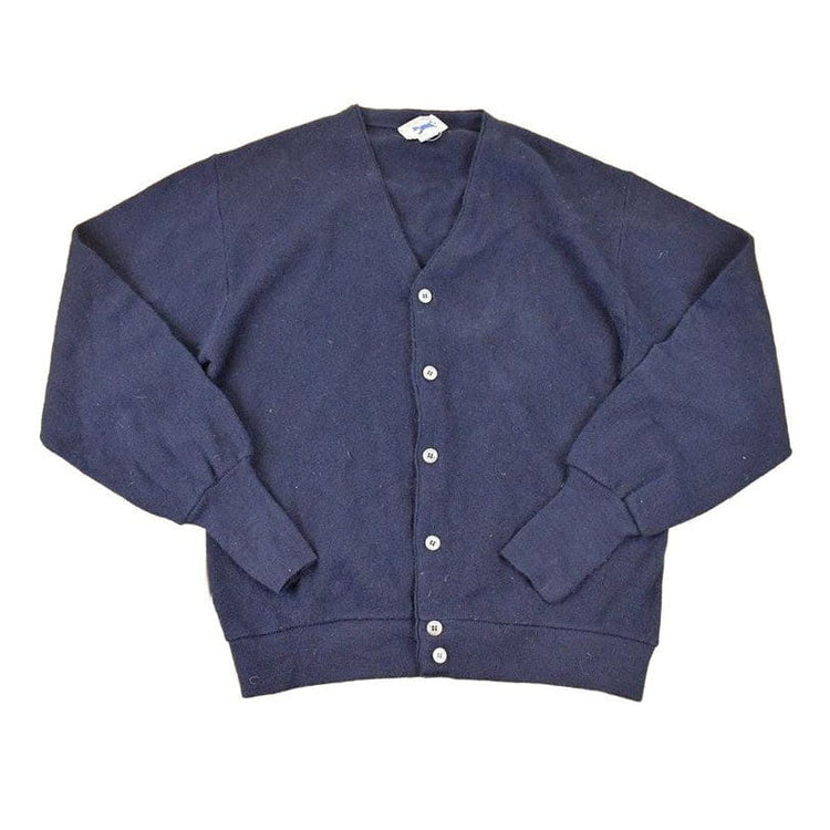 Vintage 1970s The Fox Sweater Knit Cardigan Men's M from propervintagecanada