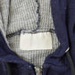 Vintage 1970s Thermal Lined Blank Full Zip Hoodie Sweatshirt Men's M from propervintagecanada