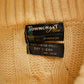 Vintage 1970s Towncraft Penneys Cable Knit Mockneck Sweater from propervintagecanada