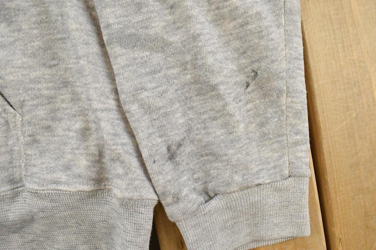 Vintage 1970s Track & Court Blank Hoodie Men's Large from propervintagecanada