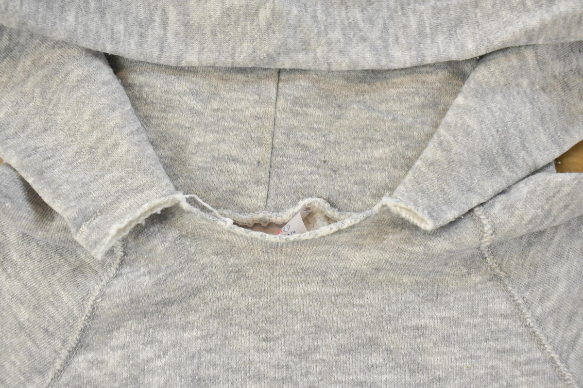Vintage 1970s Track & Court Blank Hoodie Men's Large from propervintagecanada