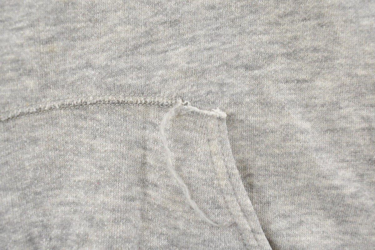 Vintage 1970s Track & Court Blank Hoodie Men's Large from propervintagecanada