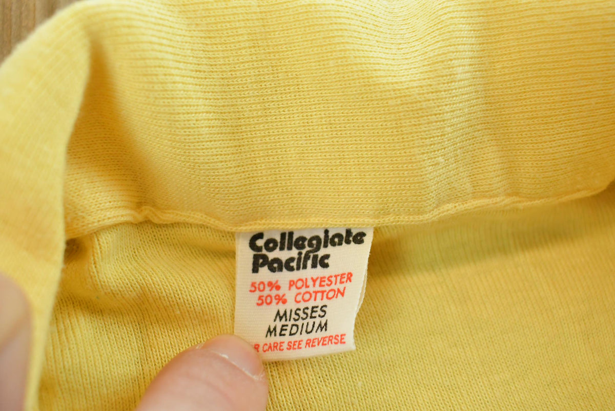 Vintage 1970s Tri-State University Polo Shirt Womens XS from propervintagecanada