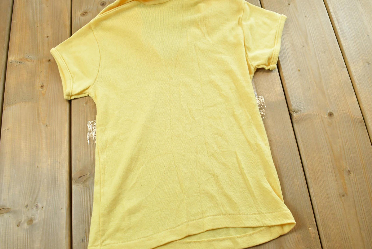 Vintage 1970s Tri-State University Polo Shirt Womens XS from propervintagecanada