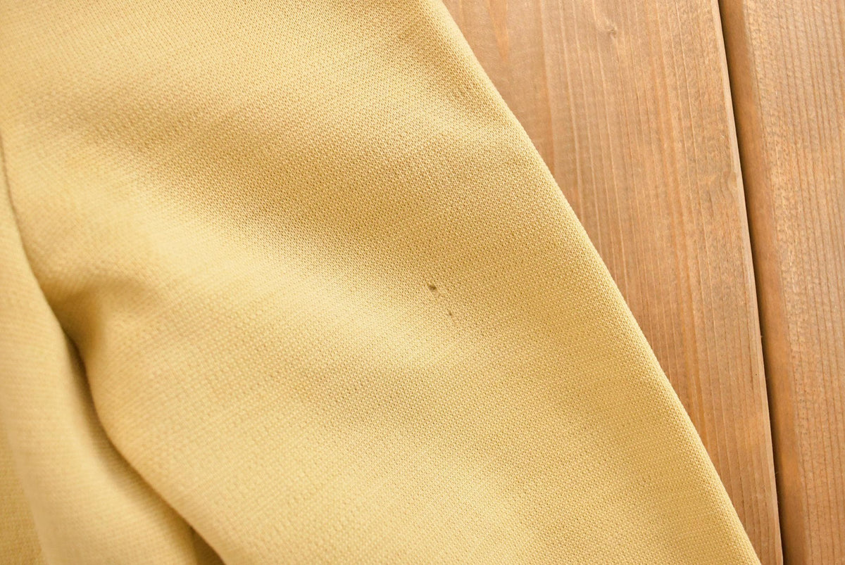 Vintage 1970s Two Tone Knit Button Up Blazer Jacket Women's S from propervintagecanada