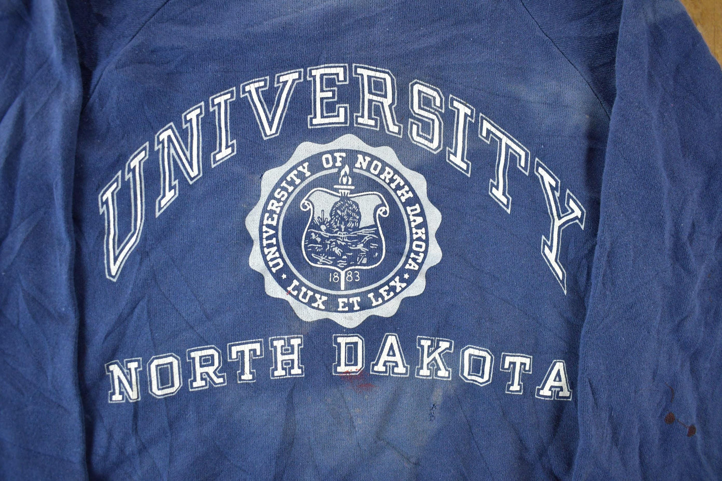 Vintage 1970s University North Dakota Champion Crewneck Sweatshirt Men's Large from propervintagecanada