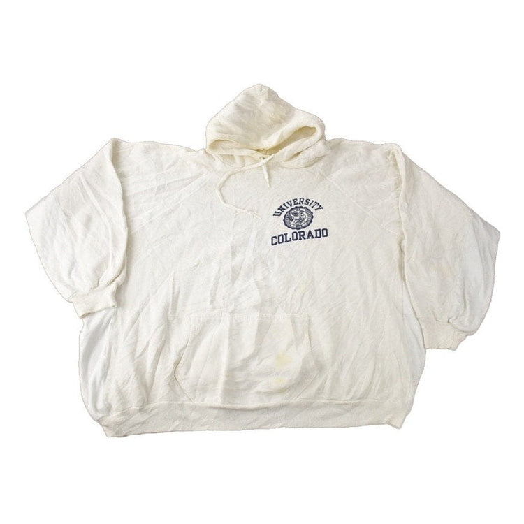 Vintage 1970s University Of Colorado Collegiate Hoodie Made In USA Men's XL from propervintagecanada