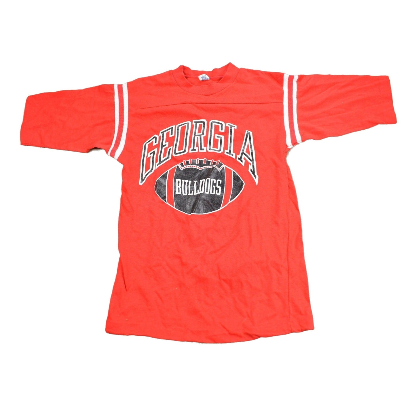 Vintage 1970s University of Georgia Bulldogs Collegiate Jersey Shirt Men's XS from propervintagecanada