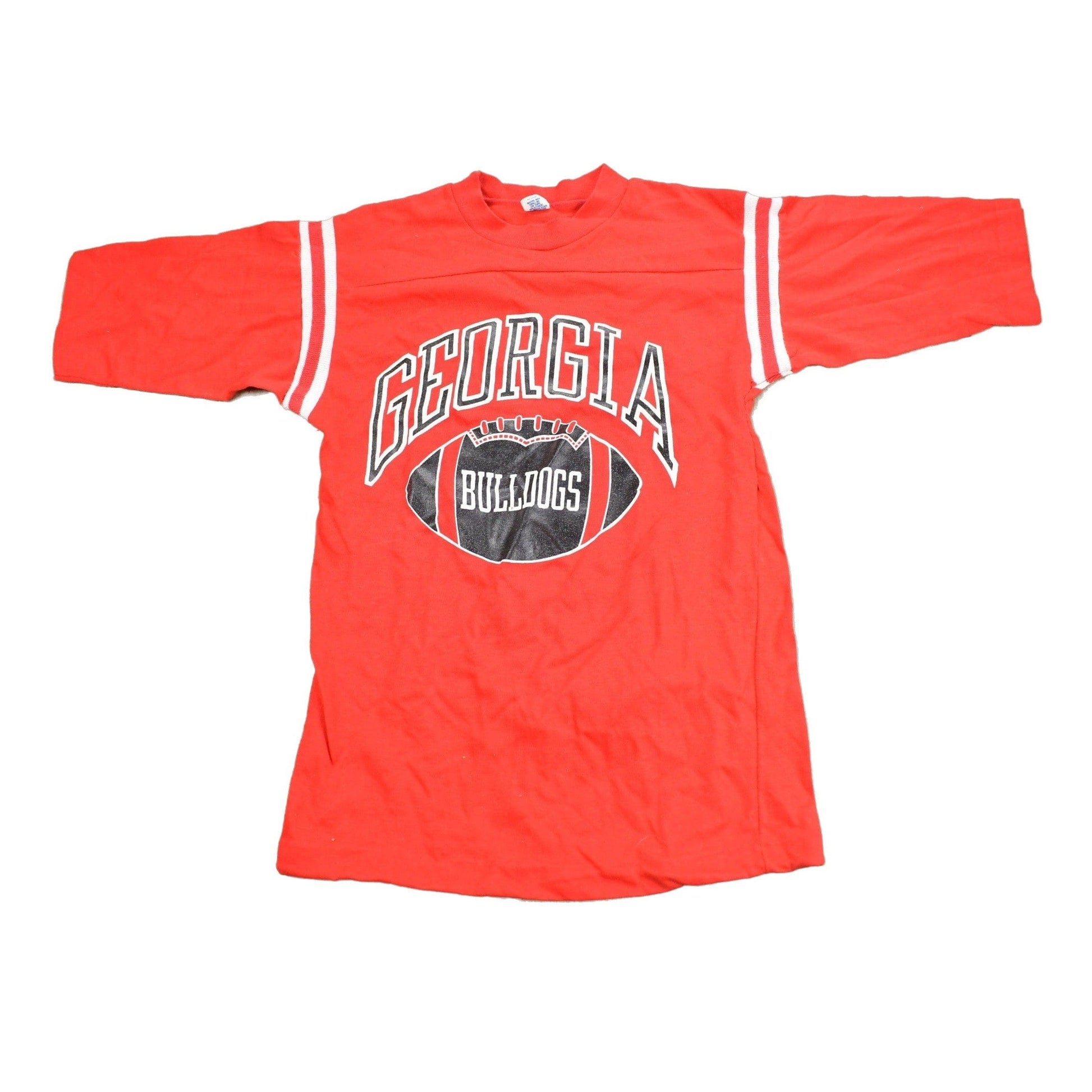 Vintage 1970s University of Georgia Bulldogs Collegiate Jersey Shirt Men's XS from propervintagecanada