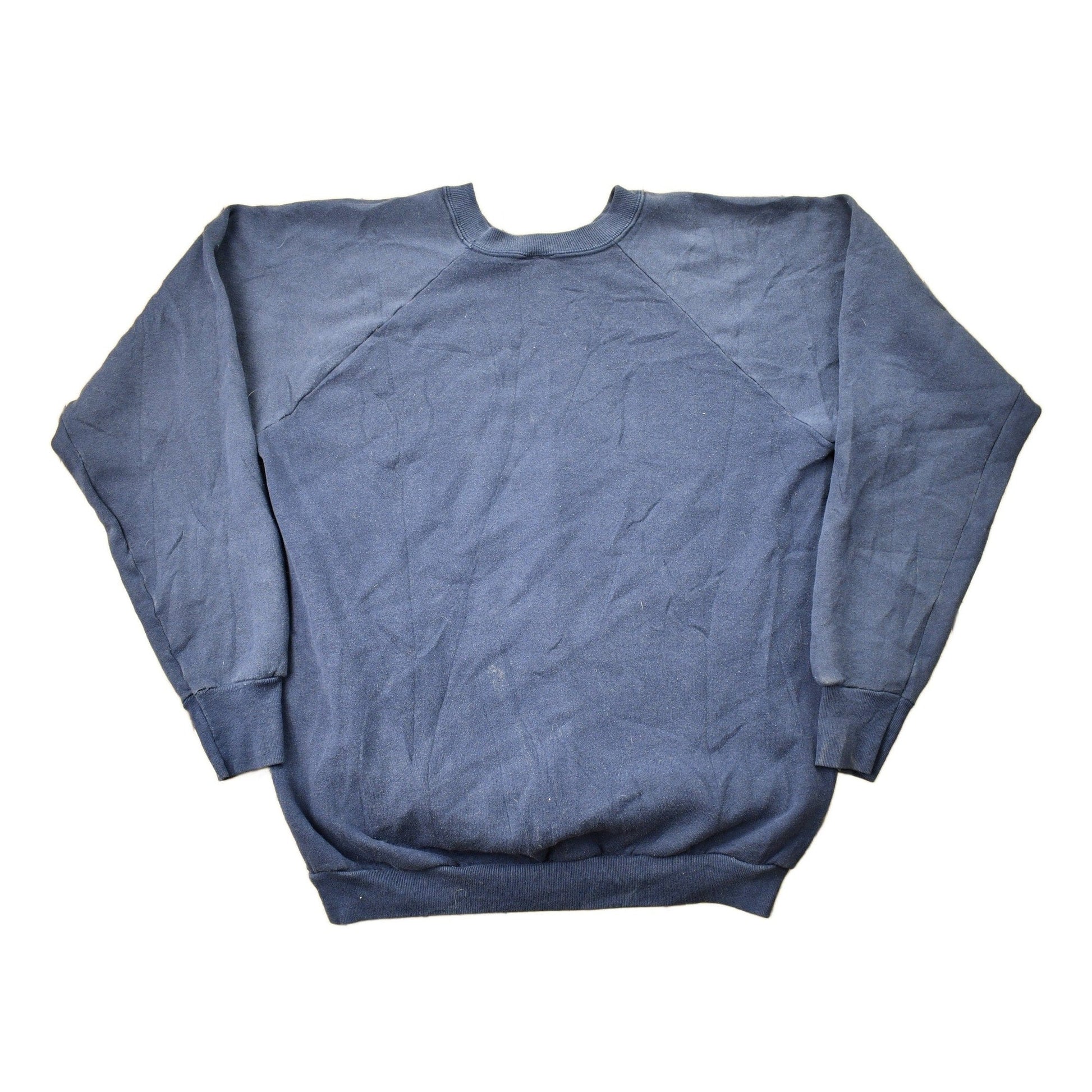 Vintage 1970s University of Michigan Collegiate Raglan Crewneck Sweater Men's Large