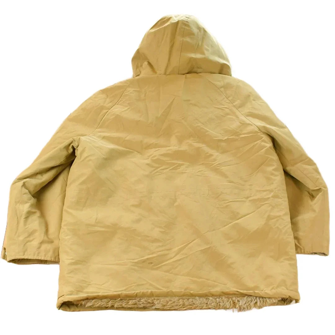 Vintage 1970s Upstream Faux Fur Lined Parka Jacket Men's Large from propervintagecanada