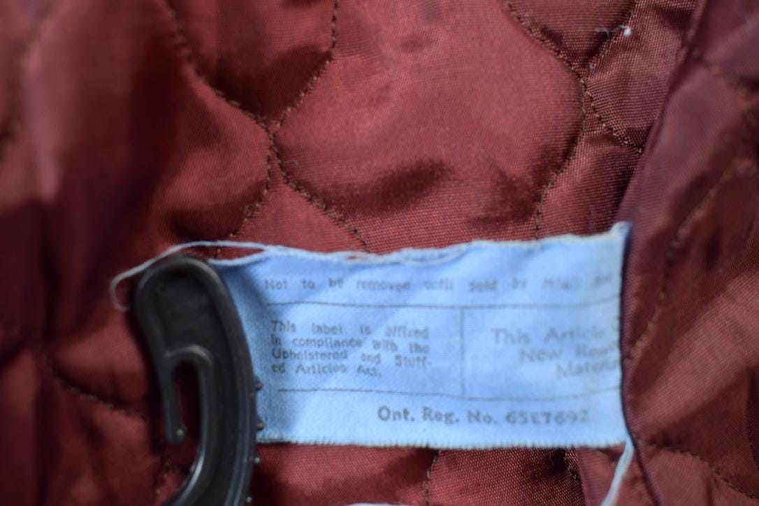 Vintage 1970s Victoria Leather Full Length Coat Men's Large from propervintagecanada