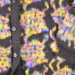 Vintage 1970s Wani Oswal Abstract Wool Knit Cardigan Sweater Women's S from propervintagecanada