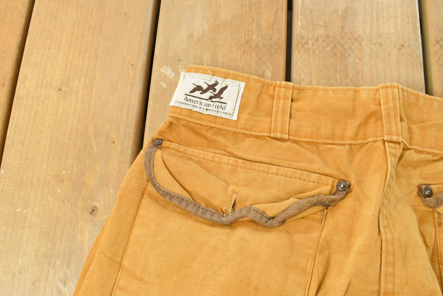 Vintage 1970s Weathershield Hunting Brush Pants Men's 31 x 25 from propervintagecanada