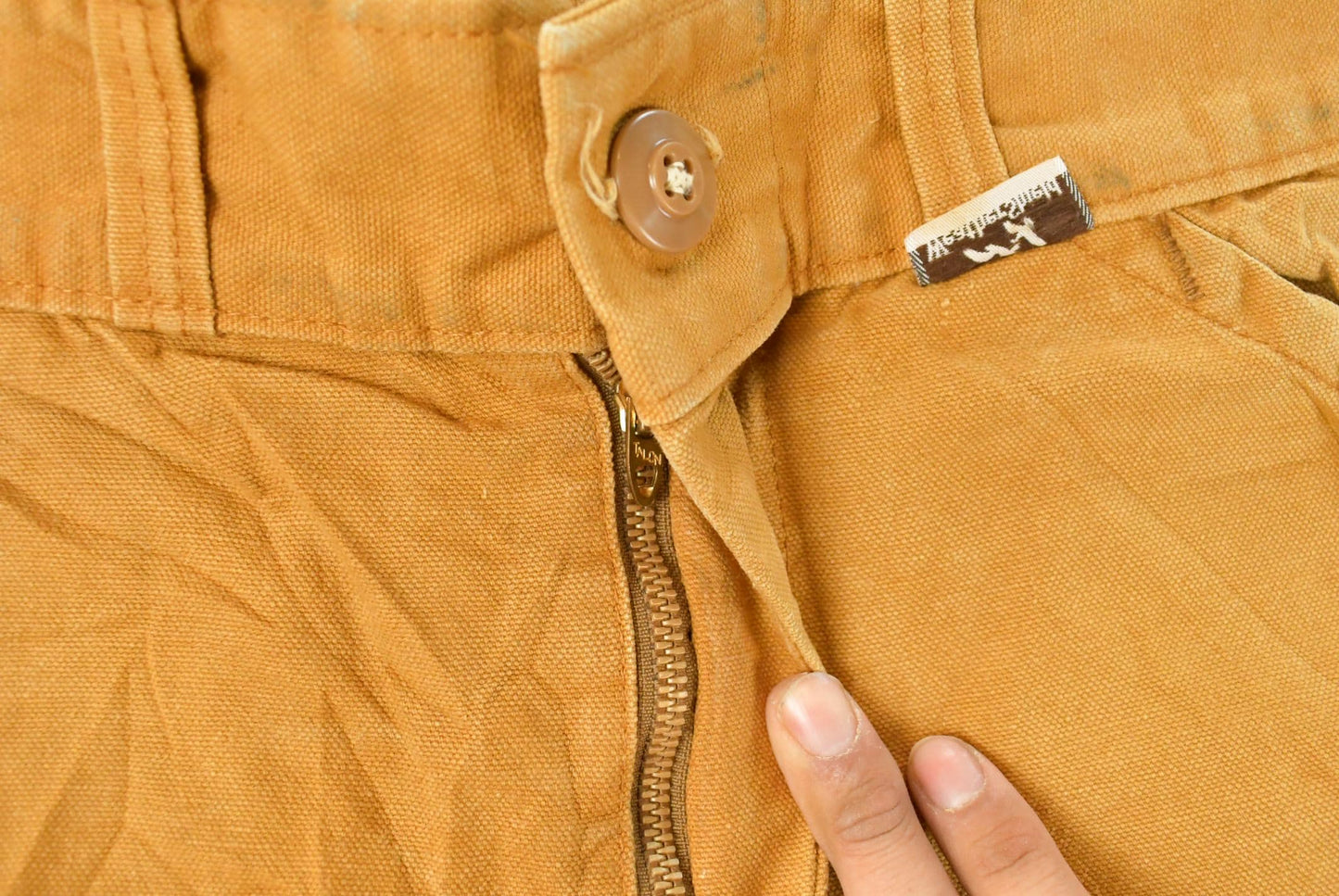 Vintage 1970s Weathershield Hunting Brush Pants Men's 31 x 25 from propervintagecanada