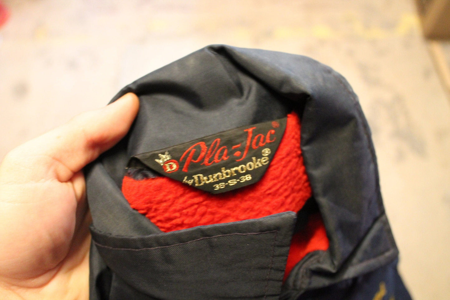 Vintage 1970s Webberville Cheerleaders Pla-Jac By Dunbrooke Fleece Lined Windbreaker Men's S from propervintagecanada