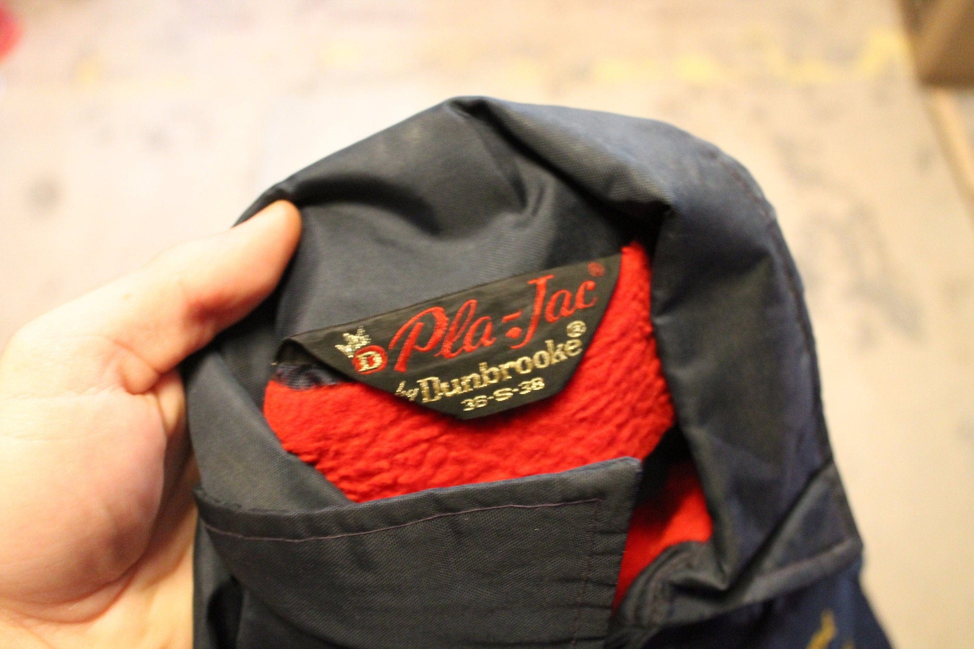 Vintage 1970s Webberville Cheerleaders Pla-Jac By Dunbrooke Fleece Lined Windbreaker Men's S from propervintagecanada