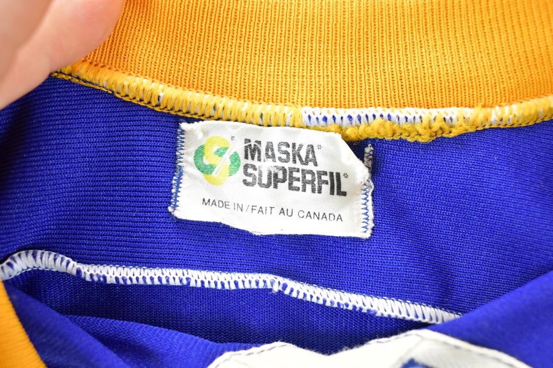 Vintage 1970s Wein Hockey Jersey Sweatshirt Mens S from propervintagecanada