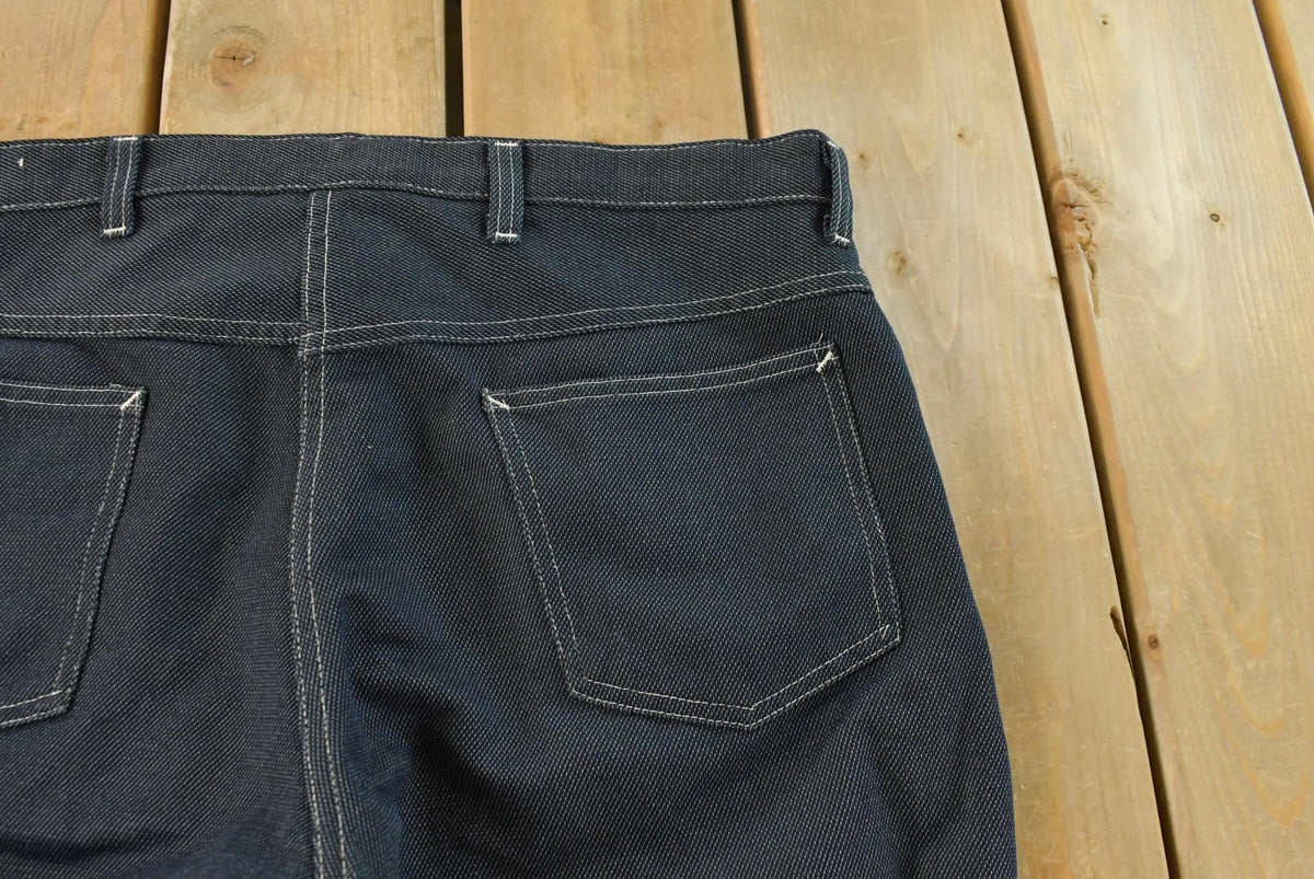 Vintage 1970s Western Bootcut Denim Jeans Men's 32 x 30 from propervintagecanada