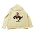 Vintage 1970s Western Cowboy Cowichan Knit Cardigan Sweater Men&