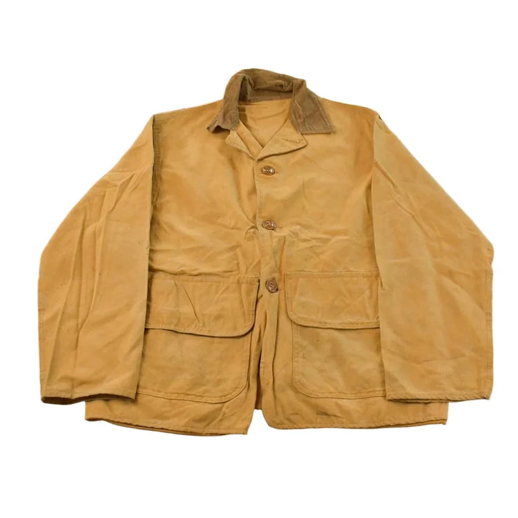 Vintage 1970s Western Field Hunting Canvas Jacket Men's Medium from propervintagecanada