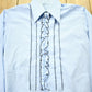 Vintage 1970s Western Style Button Up Shirt Men's Medium from propervintagecanada