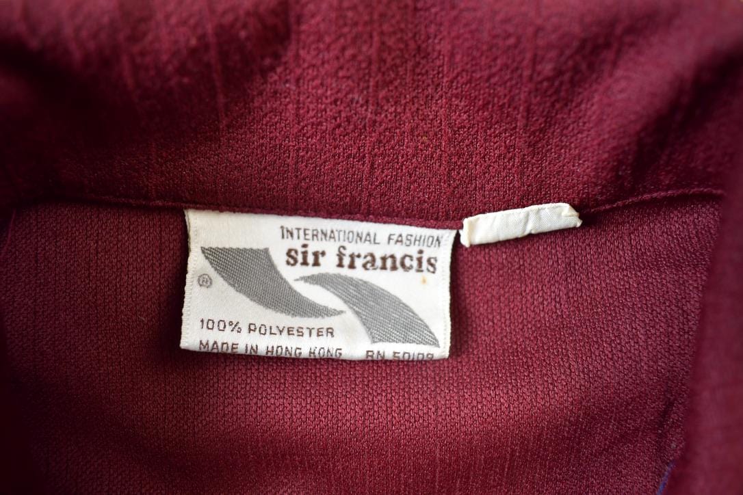 Vintage 1970s Western Style Pointed Collar Button Up Light Jacket Men's Medium from propervintagecanada