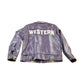 Vintage 1970s Western University Leather Varsity Jacket Men's Medium from propervintagecanada
