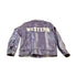 Vintage 1970s Western University Leather Varsity Jacket Men&
