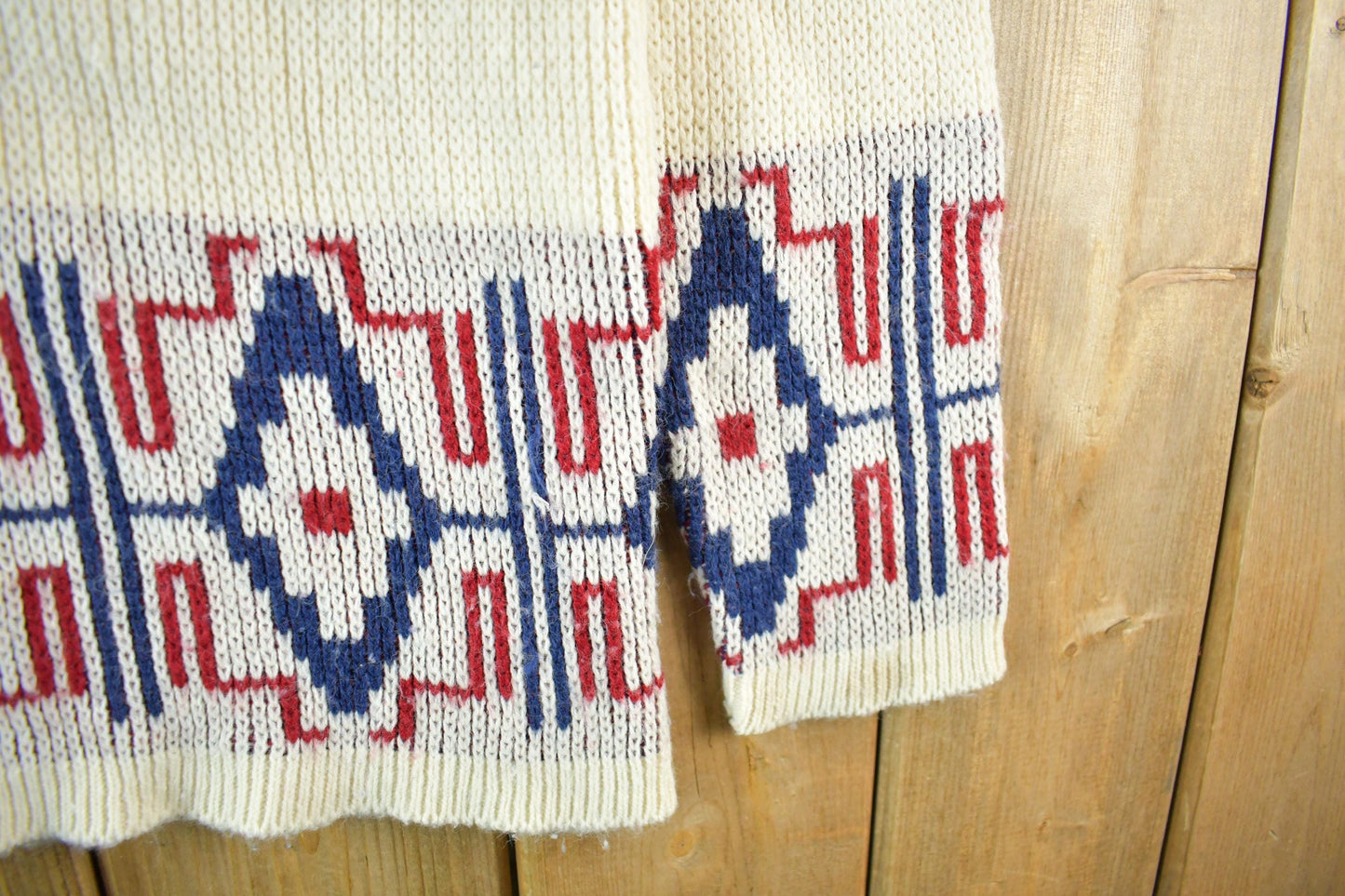 Vintage 1970s Wickbury Shawl Collar Knit Cardigan Sweater Men's Large from propervintagecanada