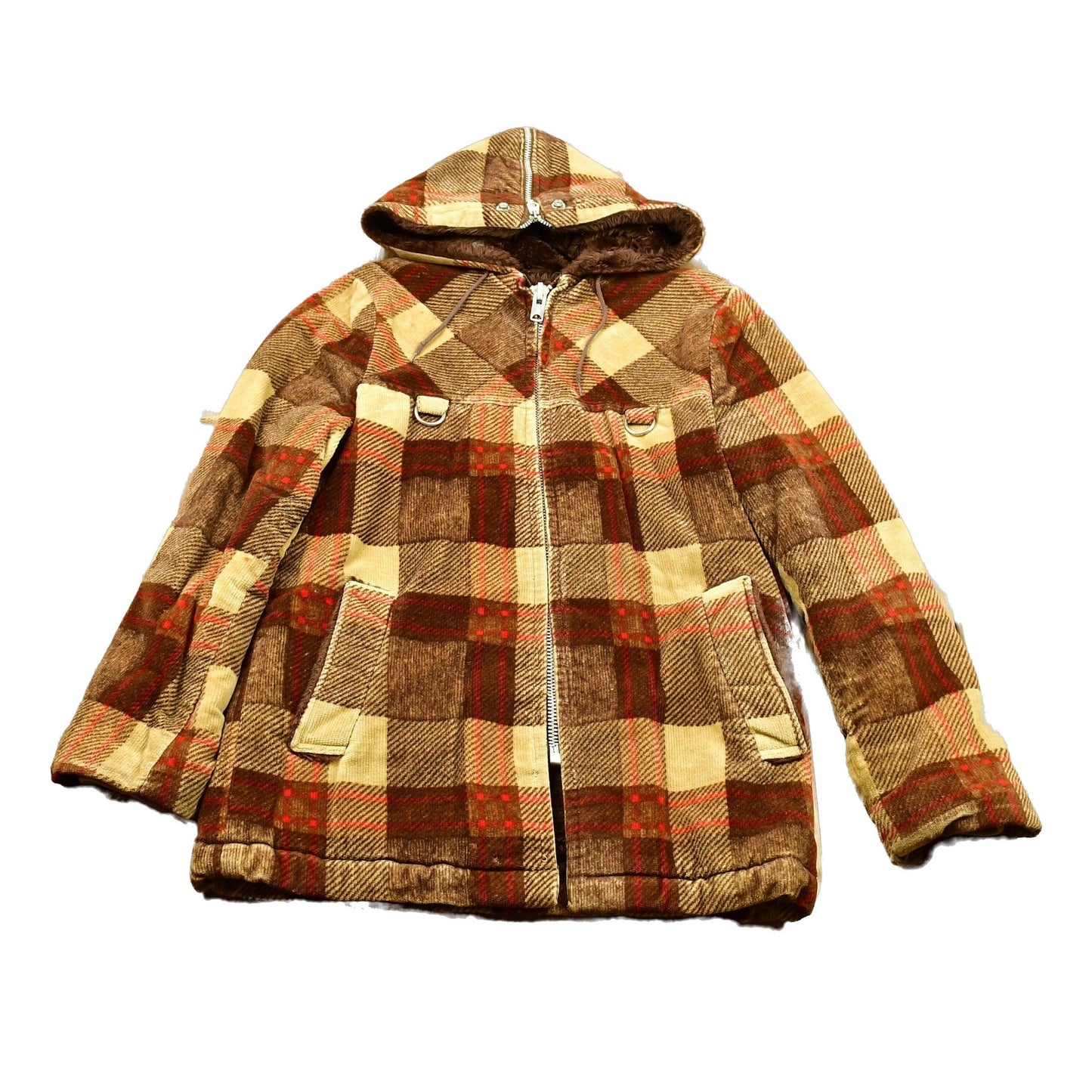 Vintage 1970s William Barry Fur Lined Coat Women's S from propervintagecanada