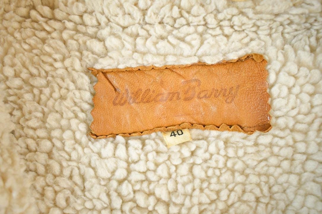 Vintage 1970s William Barry Suede Leather Hooded Jacket Coat Perfectly Distressed Made In USA / Outdoors Jacket / Workman Jacket from propervintagecanada