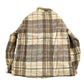 Vintage 1970s Wool Flannel Shirt Jacket Men's S-M / Shacket True Vintage / 70s Plaid Outdoors / Flannel Jacket / Button Up from propervintagecanada