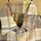 Vintage 1970s Wool Flannel Shirt Jacket Men's S-M / Shacket True Vintage / 70s Plaid Outdoors / Flannel Jacket / Button Up from propervintagecanada