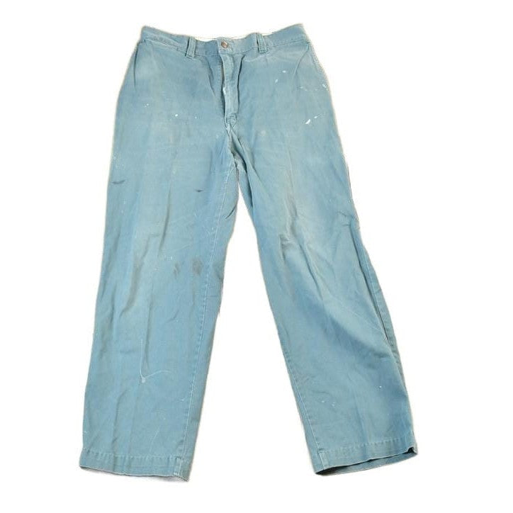 Vintage 1970s Work Pants Men's 32 x 26 Made In USA from propervintagecanada