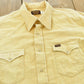 Vintage 1970s Wrangler Chamois Cloth Button Up Shirt Men's L from propervintagecanada