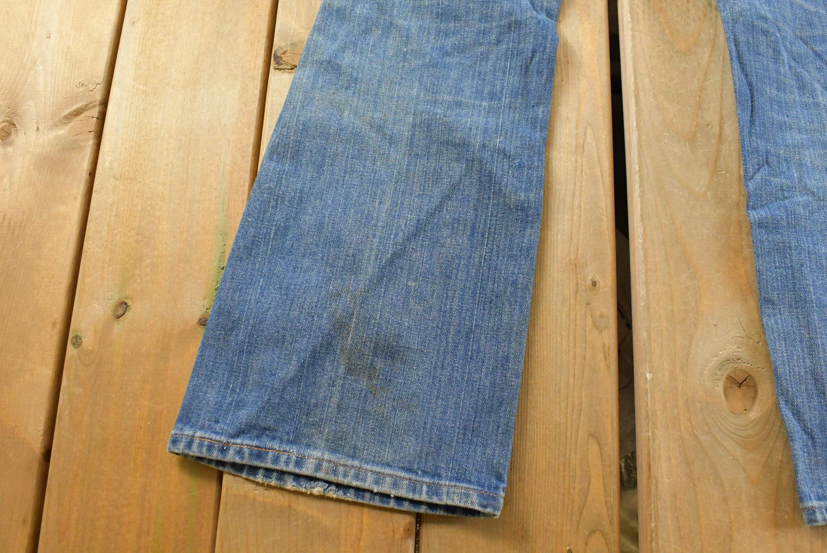 Vintage 1970s Wrangler Denim Blue Jeans Men's 29 x 27.5 from propervintagecanada