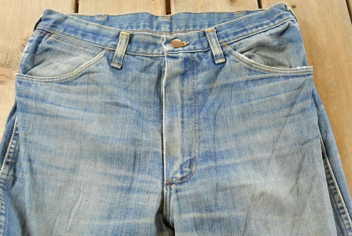 Vintage 1970s Wrangler Denim Blue Jeans Men's 29 x 27.5 from propervintagecanada