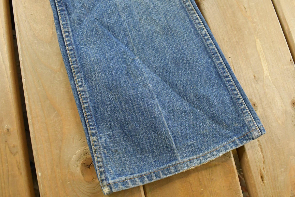 Vintage 1970s Wrangler Denim Blue Jeans Men's 29 x 27.5 from propervintagecanada