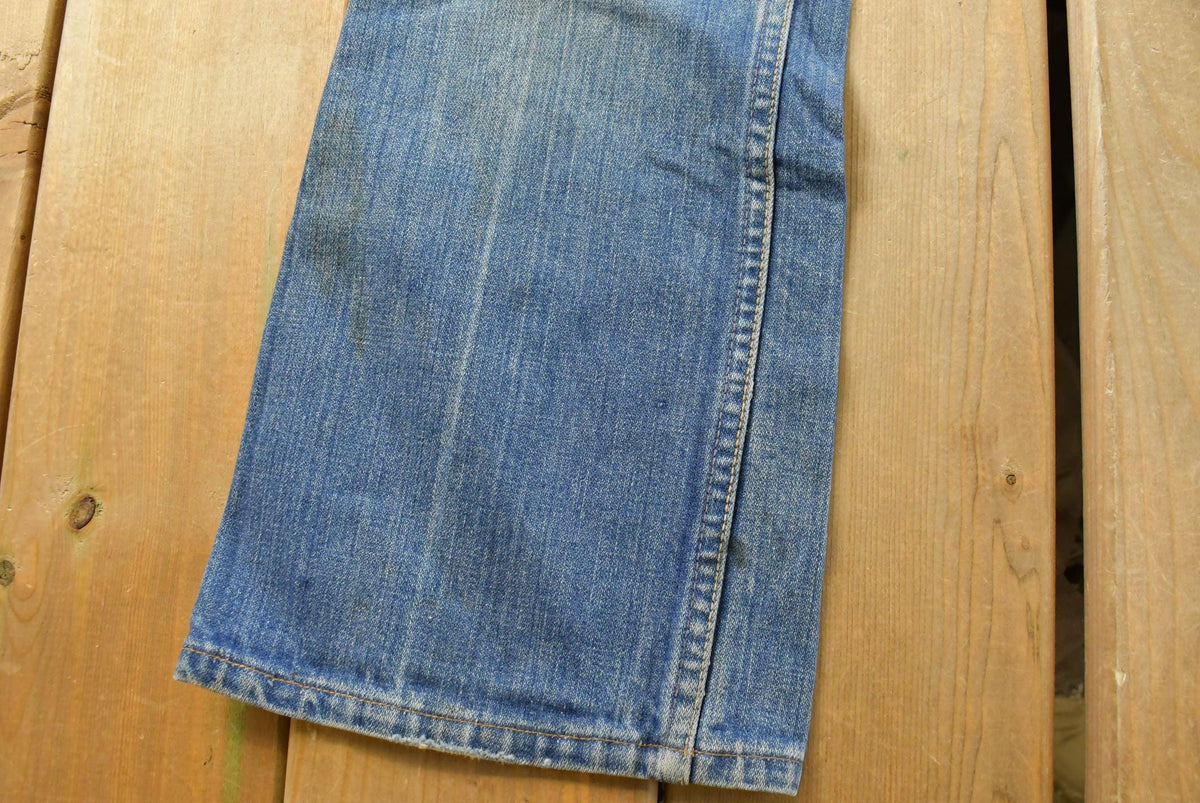 Vintage 1970s Wrangler Denim Blue Jeans Men's 29 x 27.5 from propervintagecanada