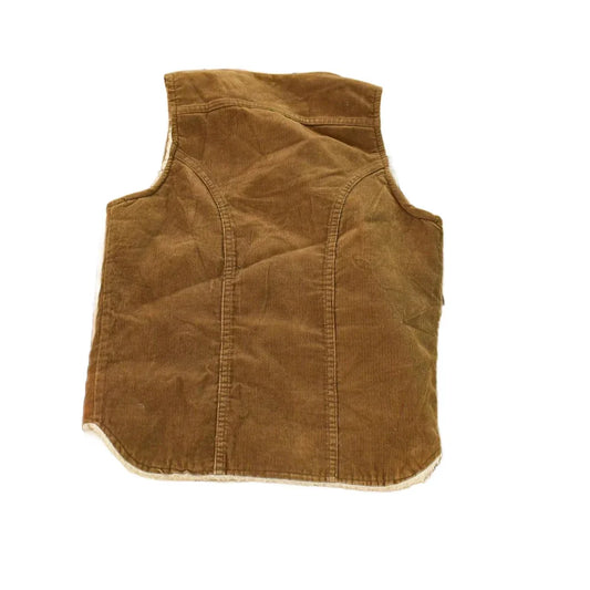 Vintage 1970s Wrangler Sherpa Lined Corduroy Vest Men's Small / Vintage Denim / Streetwear / Vintage Fall Outerwear / True Vintage from propervintagecanada
