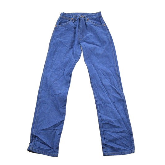 Vintage 1970s Wrangler Western Style Denim Jeans Men's 26 x 30 from propervintagecanada