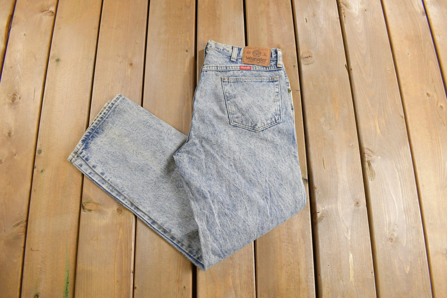 Vintage 1970s Wrangler Western Style Denim Jeans Men's 32 x 29 from propervintagecanada