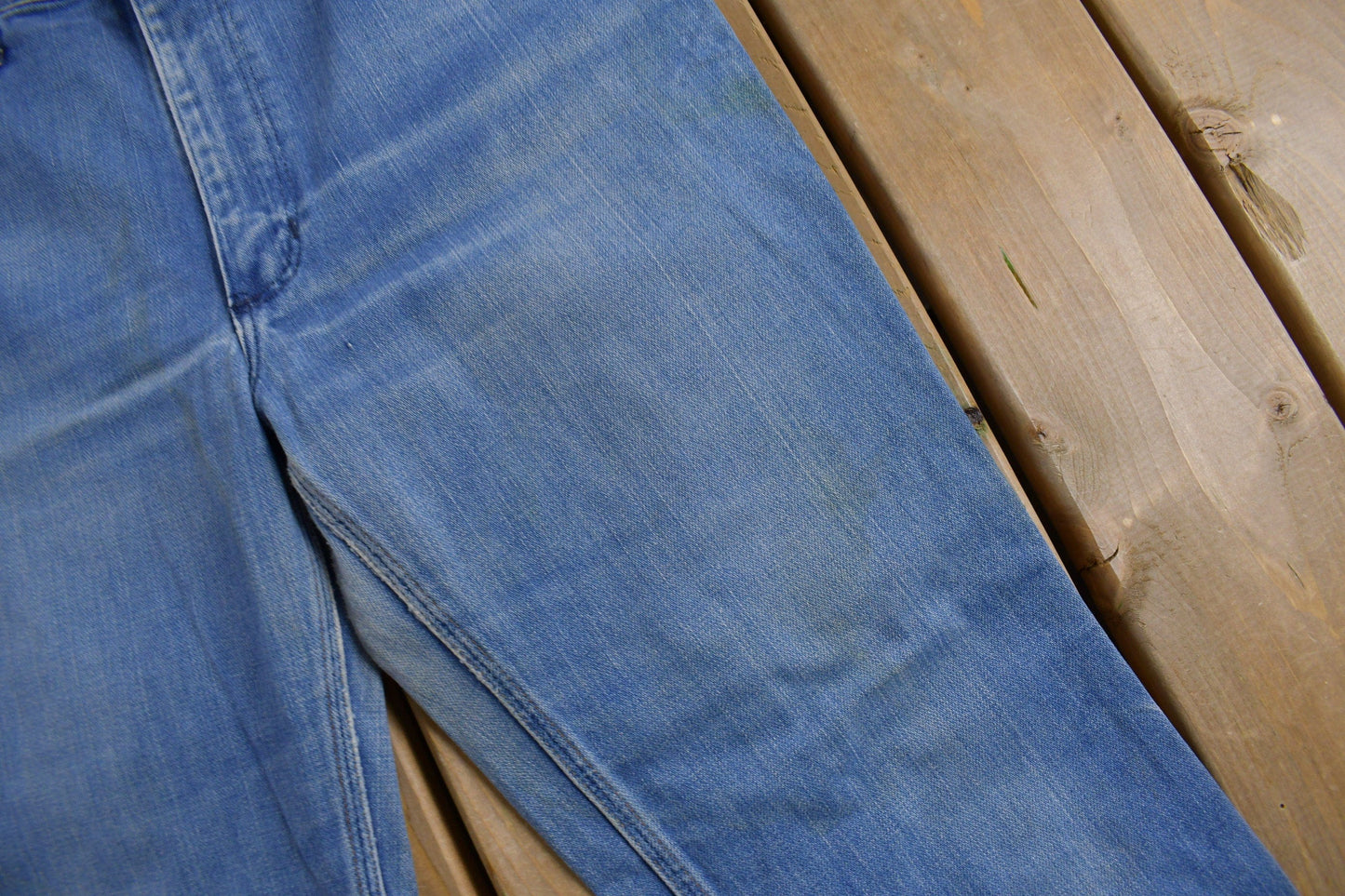 Vintage 1970s Wrangler Western Style Denim Jeans Men's 34 x 28 from propervintagecanada