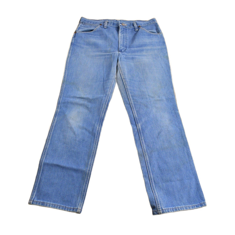 Vintage 1970s Wrangler Western Style Denim Jeans Men's 34 x 28 from propervintagecanada