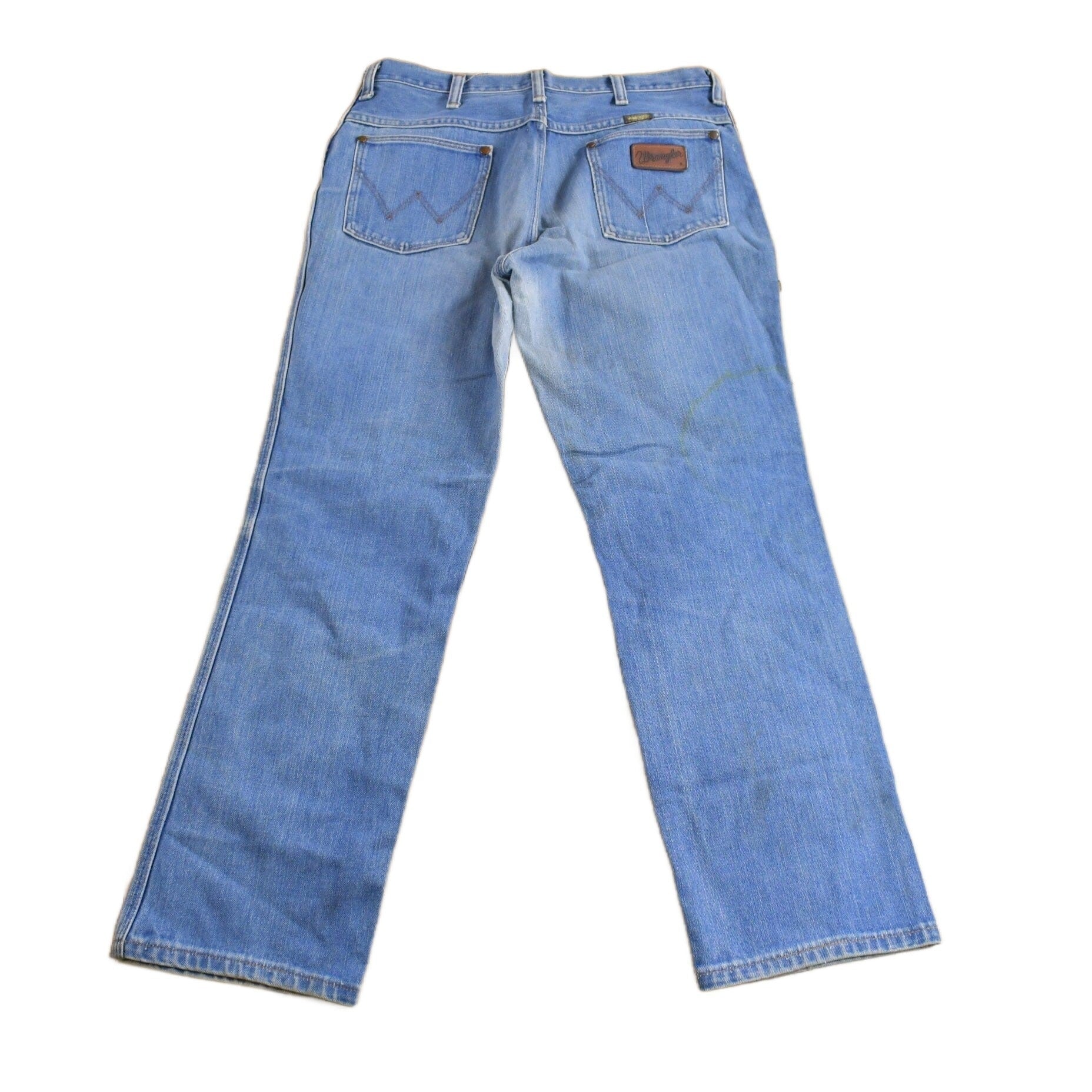 Vintage 1970s Wrangler Western Style Denim Jeans Men's 34 x 28 from propervintagecanada