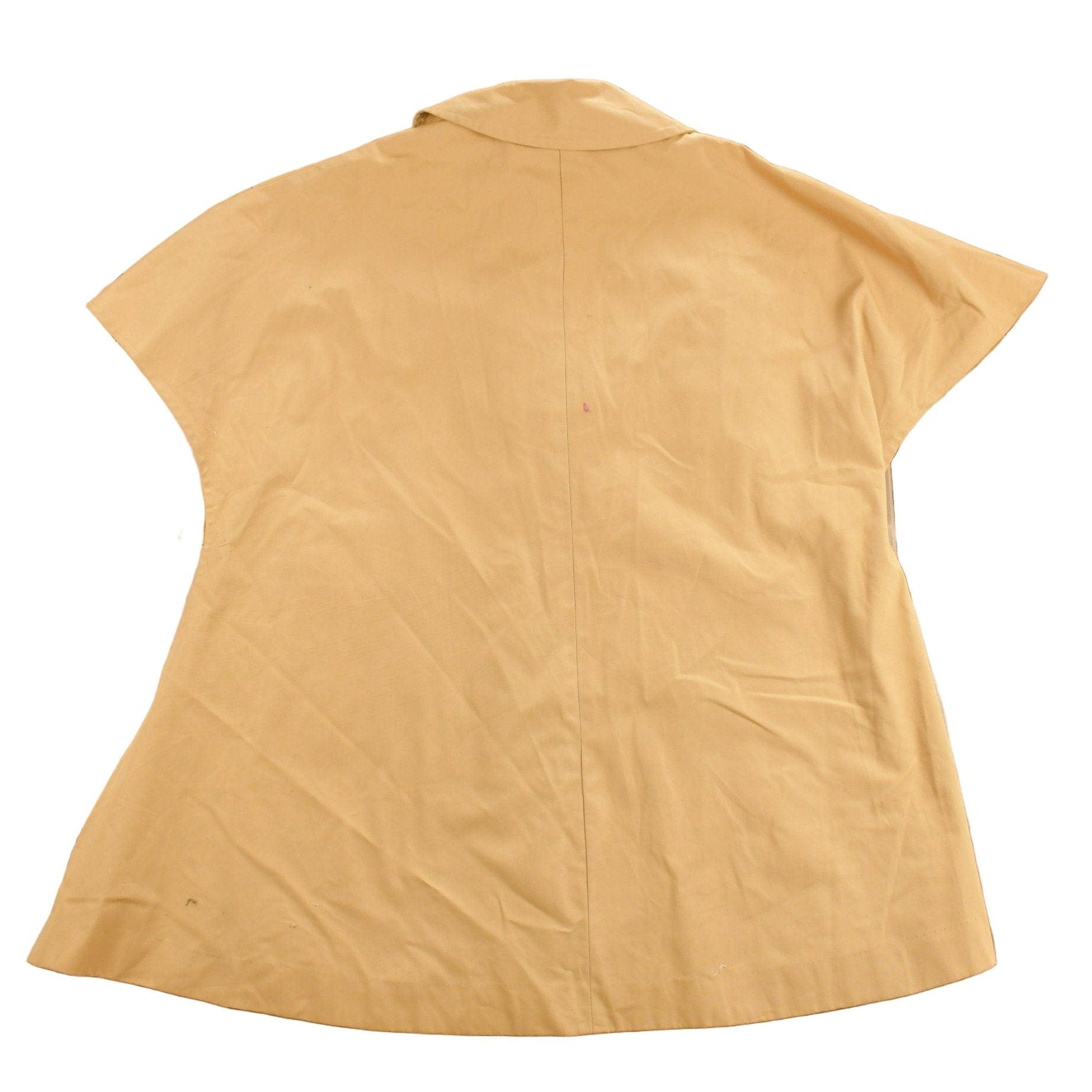 Vintage 1970w Cape Poncho Express Collared Poncho Men's 2XL from propervintagecanada