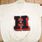 Vintage 1971 100% Wool Collegiate Varsity Style Knit Sweater Athletic True Vintage Men's Large from propervintagecanada